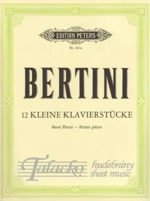 12 kleine Klavierstücke und Präludien für Anfänger Novinka