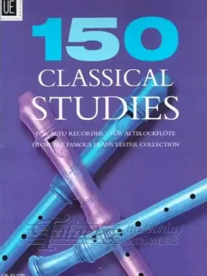 150 Classical Studies for Alto Recorder Must-Have