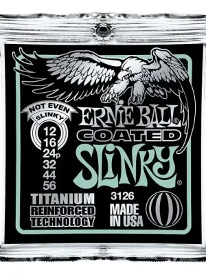 Ernie Ball Coated Slinky Titanium Not Even.012-.056 Autentický