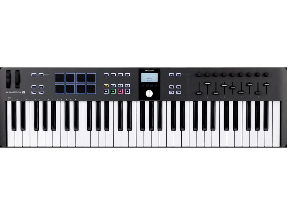 Arturia Keylab Essential 61 Black mk3 Rychlé Dodání