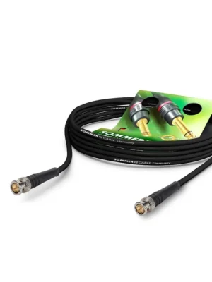 Sommer Cable Coaxcable Focusline L, Black, 3,00m Expresní Doručení