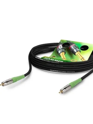 Dokud Zásoby Vydrží Sommer Cable Coaxcable Focusline MS, Black, 1,50m