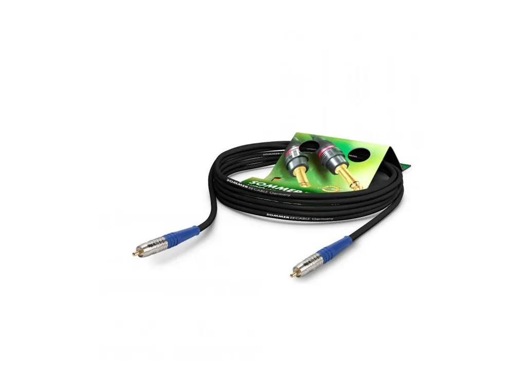 Aktuální Sommer Cable Coaxcable Focusline MS, Black, 9,00m