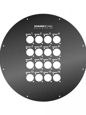 Sommer Cable Frontblech 16 Bohrungen f. Kabeltrommel Víkendová Akce