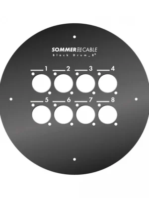 Vrácení Zdarma Sommer Cable Frontblech with 8 XLR Bohrungen,