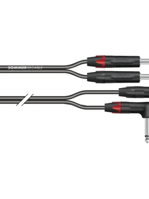 Sommer Cable IC Onyx 2x0,25qmm, Black, 9,00m Bezpečná Platba