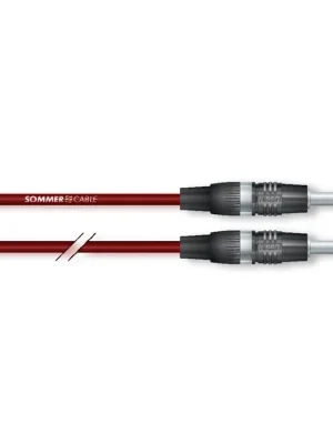 Sommer Cable IC Tricone Red, 6,00m Horká Nabídka