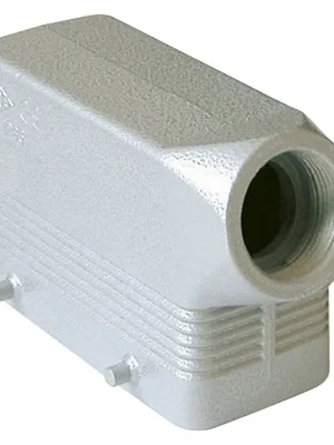 Značkový Sommer Cable ILME rectangle MP 16, metal-, Sleeve housing, 4 bolts, grey