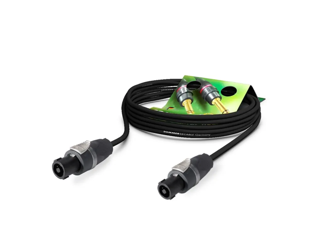 Nová Kolekce Sommer Cable LS Kabel Meridian PVC 1,00m, Black