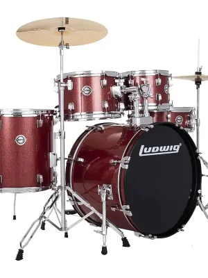 Koupit Online Ludwig LC19514DIR Accent Drive Red Sparkle