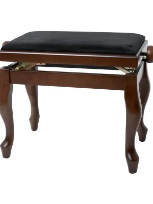 Jen Po Omezenou Doba GEWA Pianová stolička Deluxe Classic ořech mat