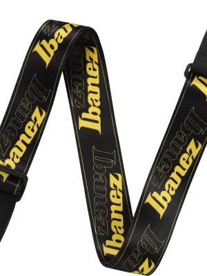 Ihned K Objednání Ibanez GSD50-YE kytarový popruh žluté logo