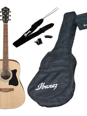 Ibanez V50NJP-OPN Acoustic Jam Pack – Open Pore Natural Top Prodej
