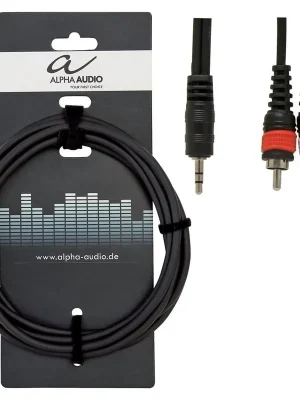 Omezená Nabídka Alpha Audio Basic Line Audio, 3 m Y-Cable