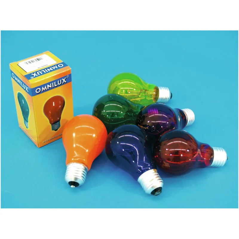 230V/40W E-27 A19 Omnilux, červená Přímo Od Výrobce