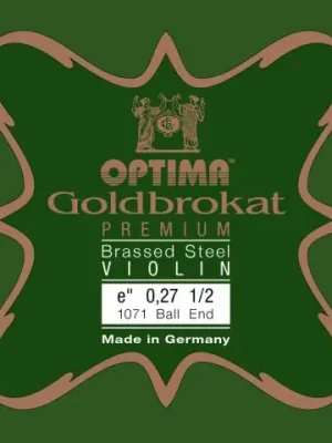 Struny pro housle Goldbrokat Premium - motaženo posazí Nejprodávanější