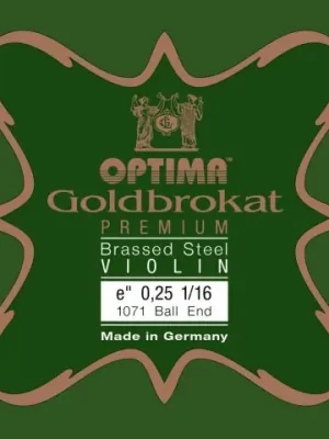 Struny pro housle Goldbrokat Premium - motaženo posazí Jen Po Omezenou Doba