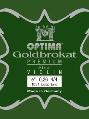 Struny pro housle Goldbrokat Premium Tovární Cena