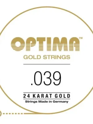Cenová Bomba Optima struny pro akustickou kytaru Gold Strings