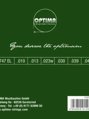 Optima struny pro akustickou kytaru Gold Strings Nová Kolekce