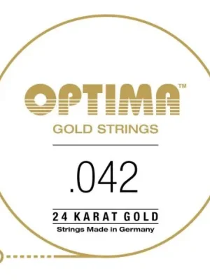 Struny pro E-kytaru Gold Strings Round Wound Vrácení Zdarma