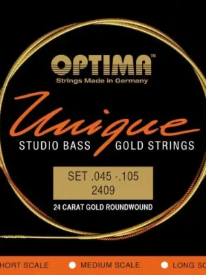 Optima struny pro E-bas Unique Studio Gold Strings Objednat Nyní