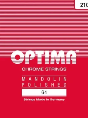 Novinka Optima struny pro Mandolínu Chrome polished