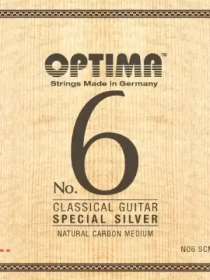 Optima struny pro klasickou kytaru č. 6 Special Silver Sleva