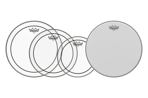 Blána pro bicí Pro Pack Pinstripe transparent Levný