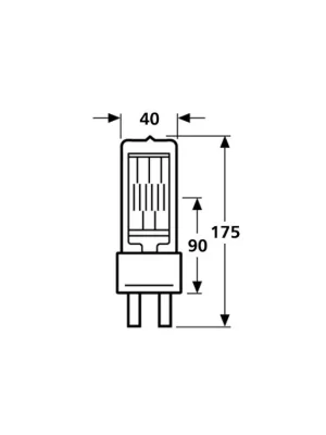 Top Prodej Osram CP91 64796, 230V 2500W, G22