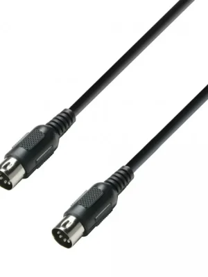 Adam Hall kabel MIDI DIN 5 0,75m BLK Zlevněný