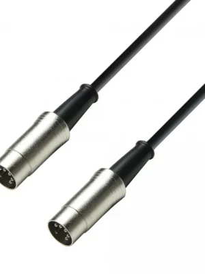 Odeslání Ihned Adam Hall kabel MIDI DIN 5 3m BLK kov