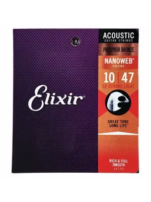 Elixir 16152 Nanoweb PB 12-string Ihned K Objednání